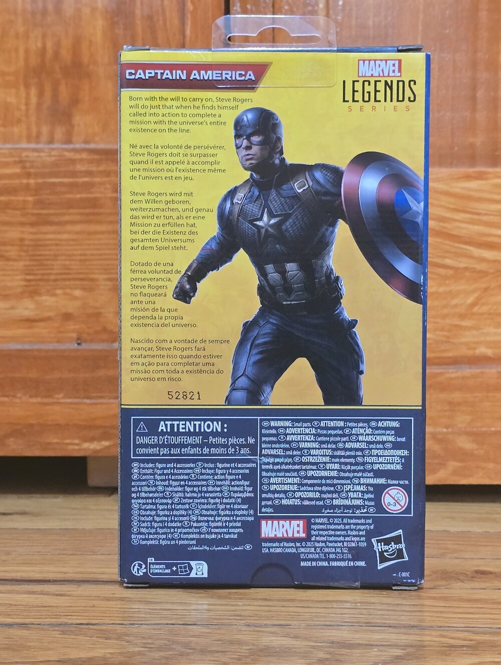 Captain America 6" action figure 2025 Hasbro Marvel Legends Studios - Picture 2 of 2